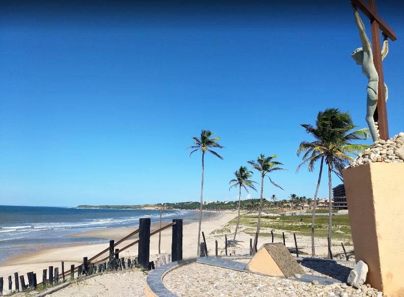 Morro do Cruzeiro e mirante sobre a Praia de Lagoinha